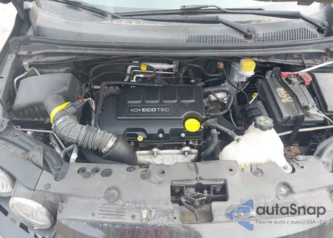 2013 Chevrolet Sonic Lt Auto from USA, damaged, VIN 1G1JC6SB9D4255511